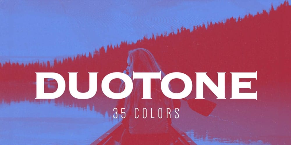 Latest Free Photoshop Actions 55 Duotone Photoshop Action