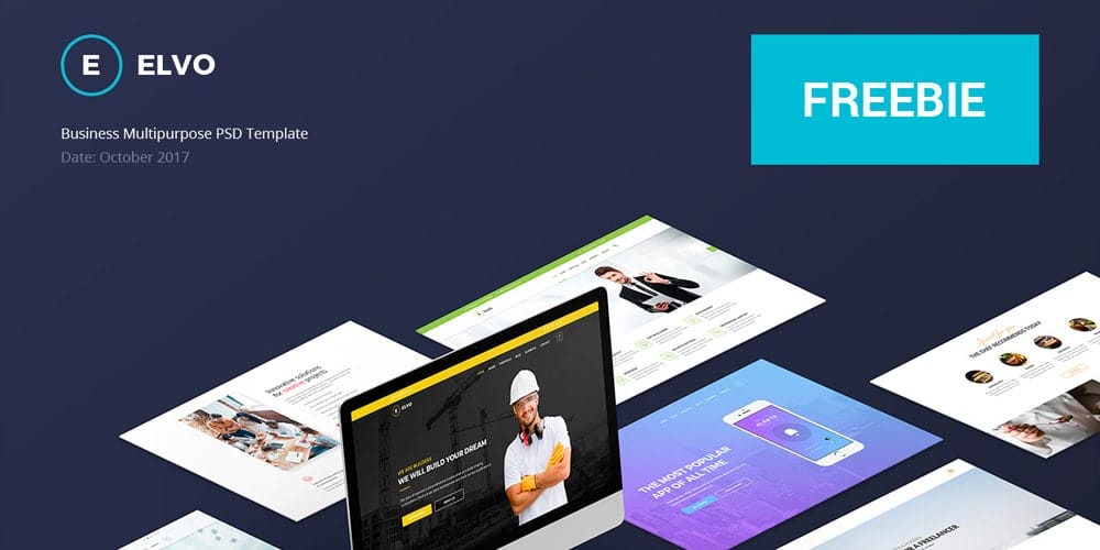Best Free Web Templates 2023 203 Elvo Business Multipurpose Web Template