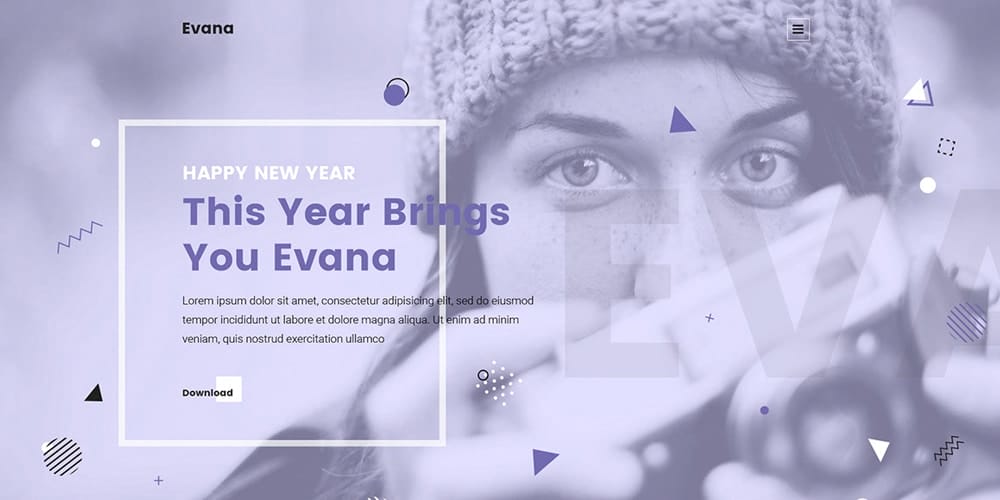Best Free Web Templates 2023 135 Evana Agency Website Template