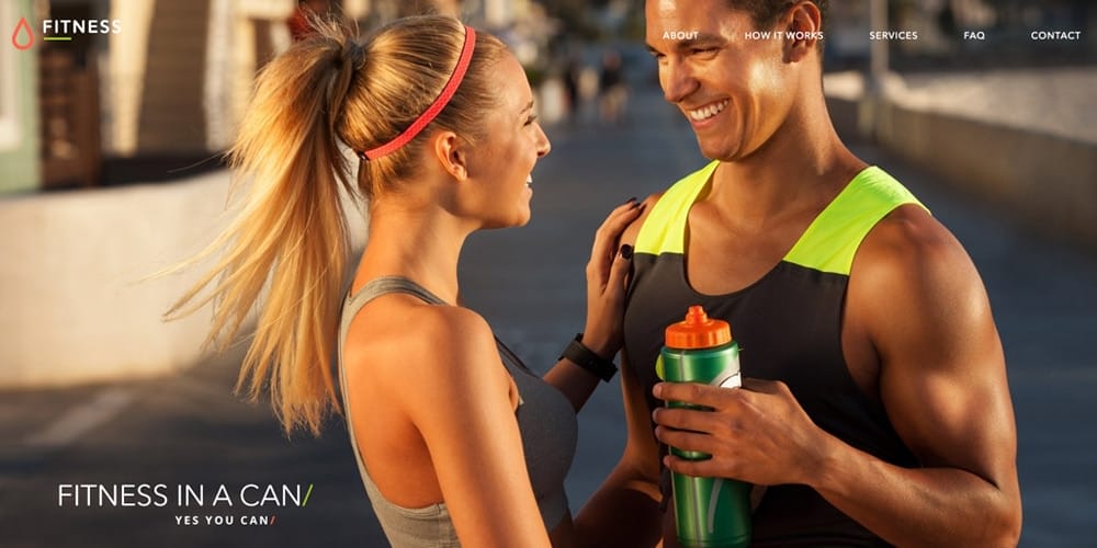 Best Free Web Templates 2023 349 Fitness Template PSD