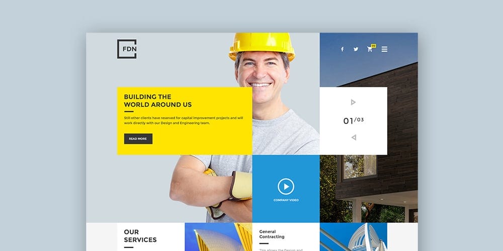 Best Free Web Templates 2023 216 Foundation FDN