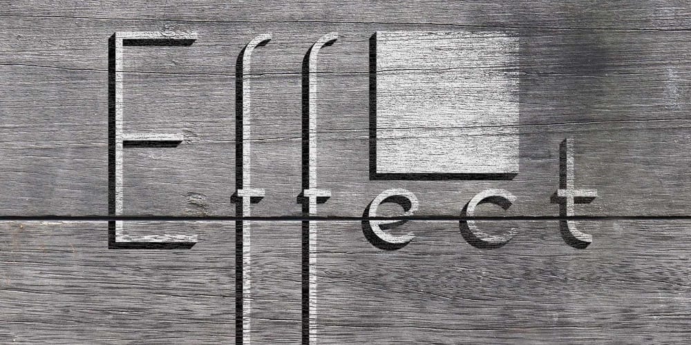 Latest Free Photoshop Text Styles & Effects 196 Free Debossed Text Effect PSD
