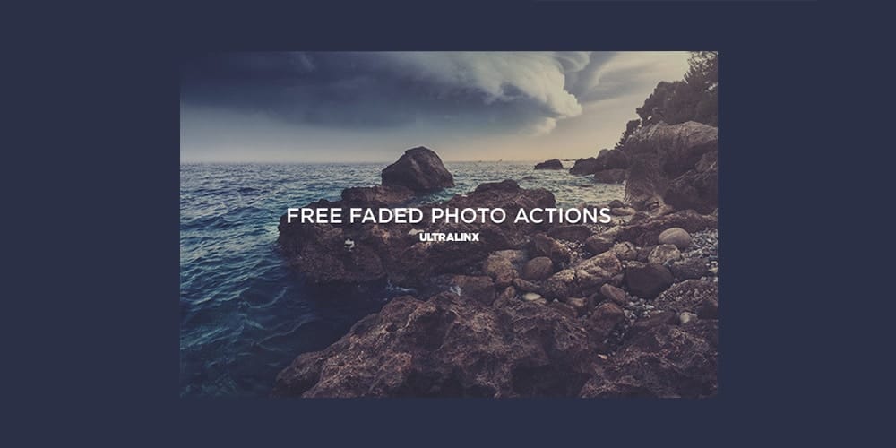 Latest Free Photoshop Actions 130 Free Faded Retro Photo Actions
