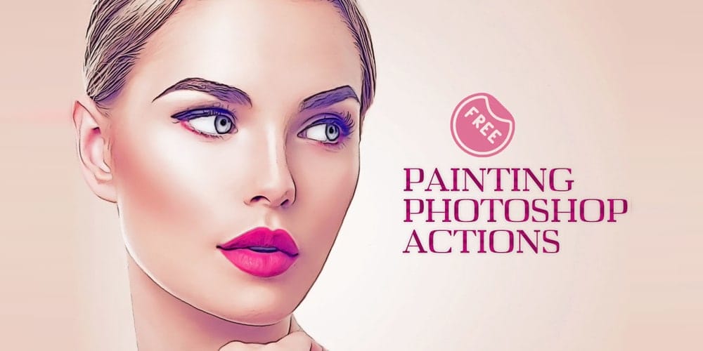 Latest Free Photoshop Actions 111 Oil Painting Photoshop Actions