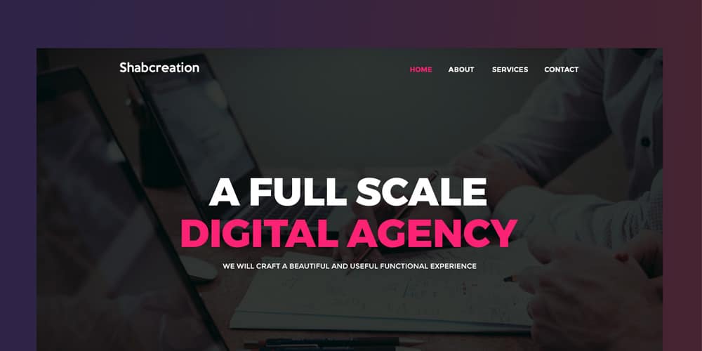 Free Portfolio Website Templates (PSD , HTML) 45 Free Portfolio Web Template PSD