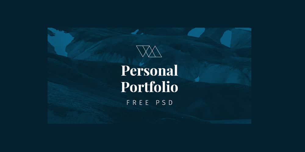 Free Portfolio Web Template PSD