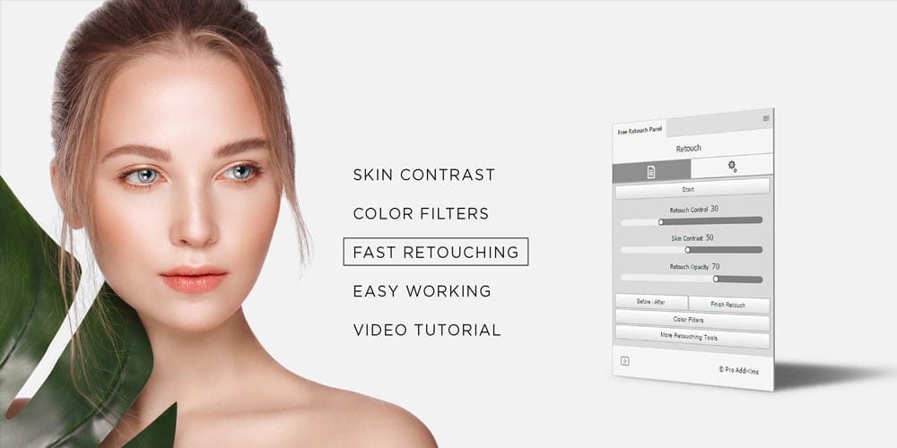 Latest Free Photoshop Actions 158 Free Retouch Panel
