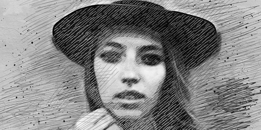 Latest Free Photoshop Actions 74 Free Sketch Photoshop Action