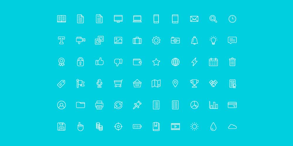 Latest Free Web Elements From February 2015 48 Free UI Icons