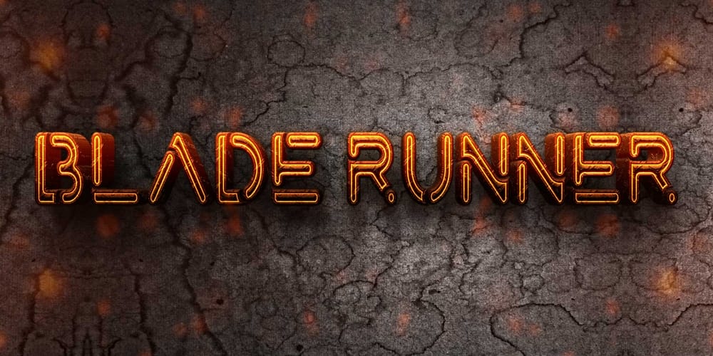 Latest Free Photoshop Text Styles & Effects 183 Free Vintage Burn Text Effect PSD