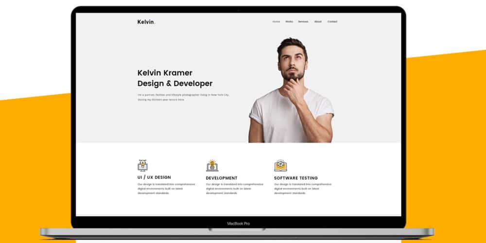 Best Free Web Templates 2021 18 Freelancer Web Design Template