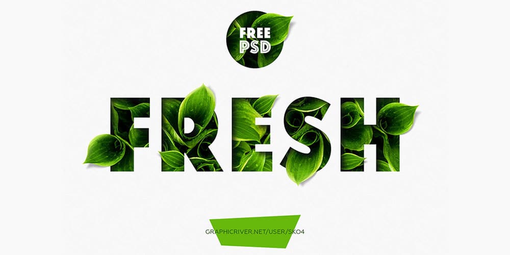 Latest Free Photoshop Text Styles & Effects 231 Fresh Mockup Text PSD