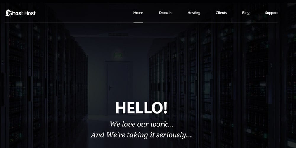 Best Free Web Templates 2023 161 Ghost Host