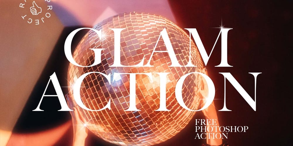 Latest Free Photoshop Actions 281 Glam Photoshop Action