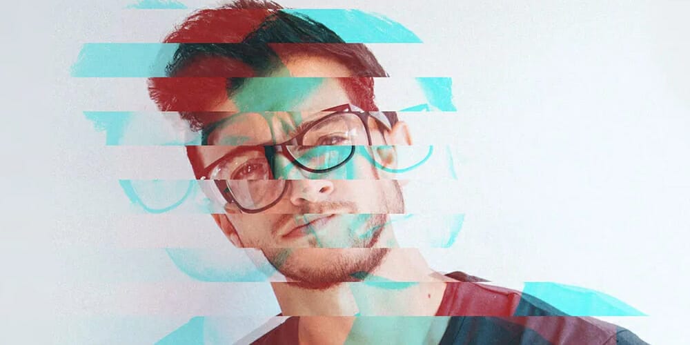 Latest Free Photoshop Actions 41 Glitch Animated Photoshop Action