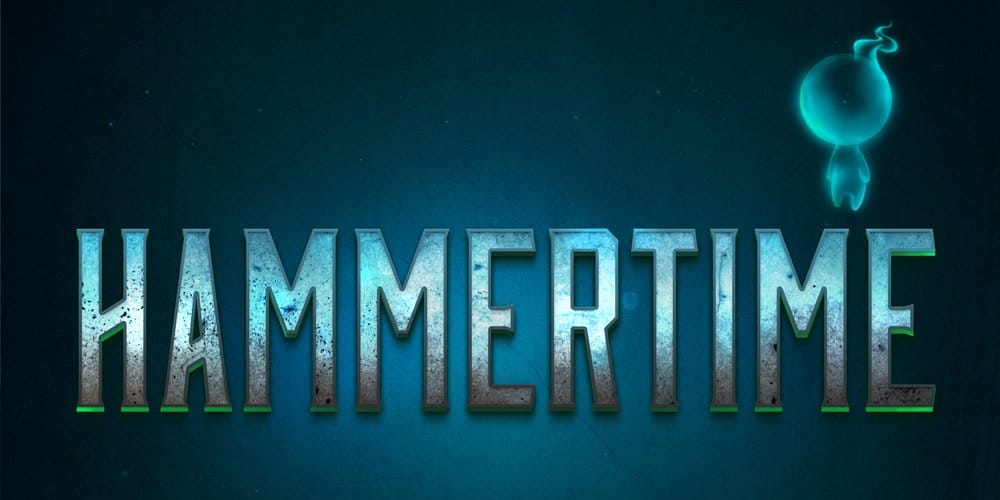 Latest Free Photoshop Text Styles & Effects 217 Hammertime Text Effect PSD