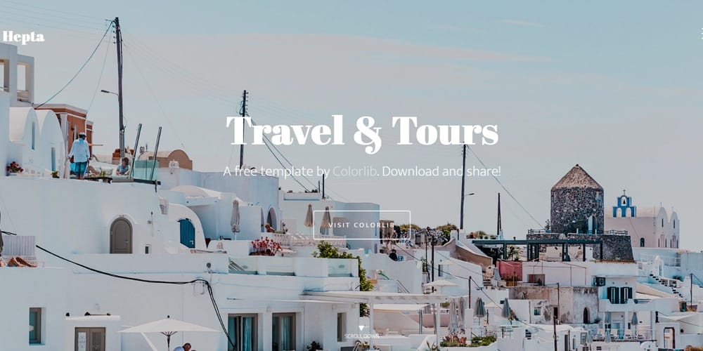 Hepta Travel Business HTML Template