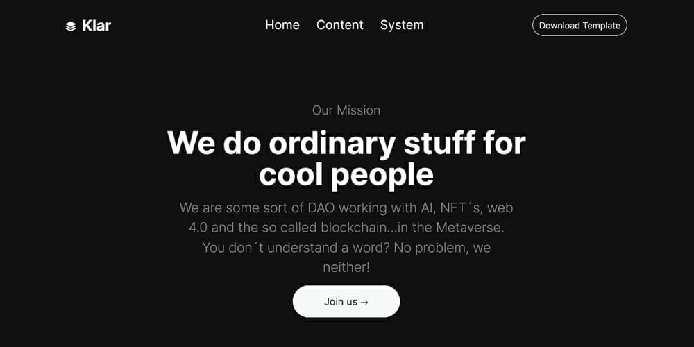 Best Free Web Templates 2023 225 Klar