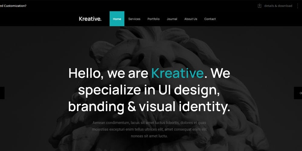 Best Free Web Templates 2023 259 Kreative