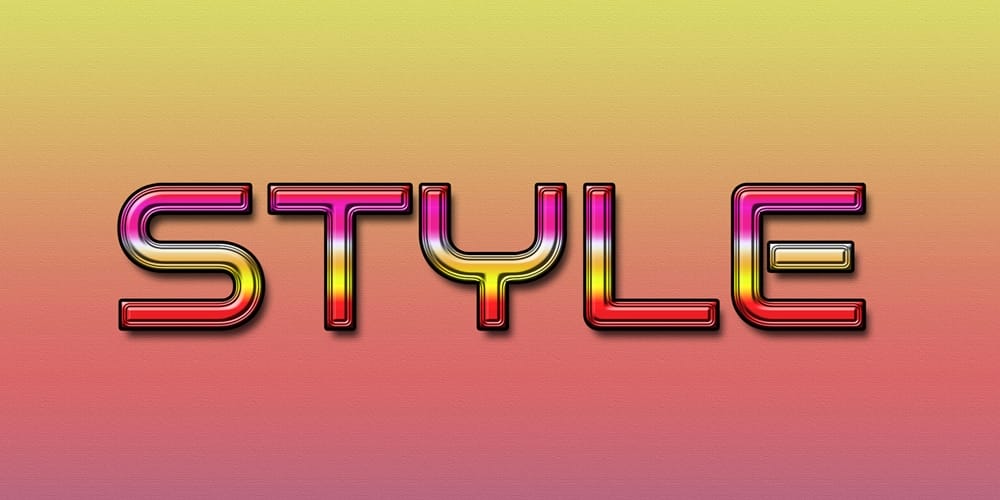 Latest Free Photoshop Text Styles & Effects 51 Layer Style in Photoshop