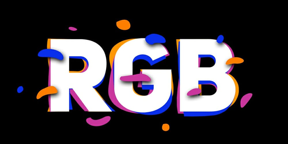 Latest Free Photoshop Text Styles & Effects 176 Modern Glitch Text Effect