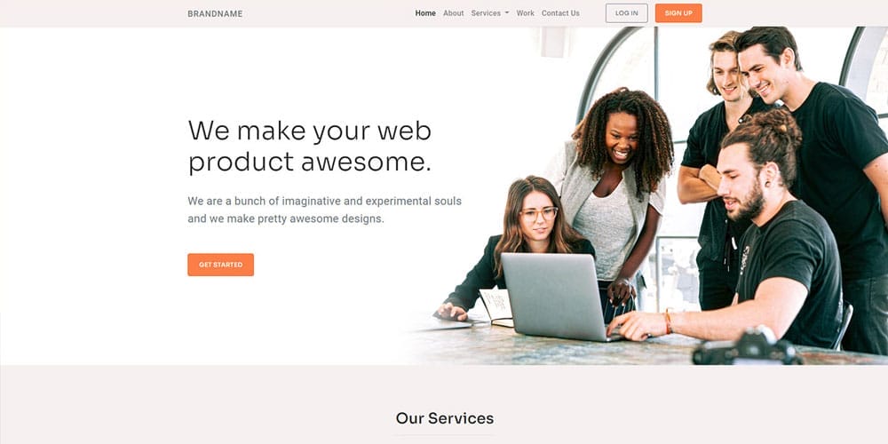 Best Free Web Templates 2023 253 multipurpose html template