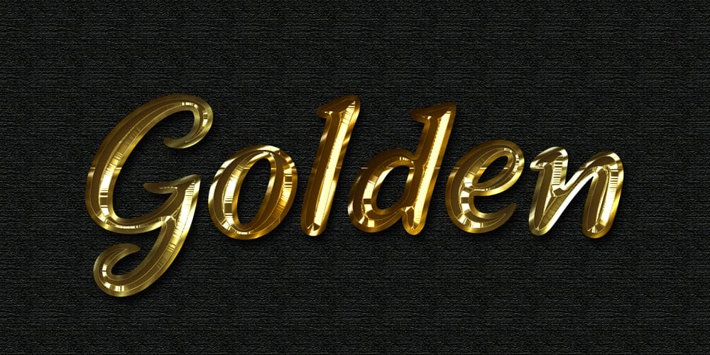 Latest Free Photoshop Text Styles & Effects 23 Photoshop Golden Text Effect