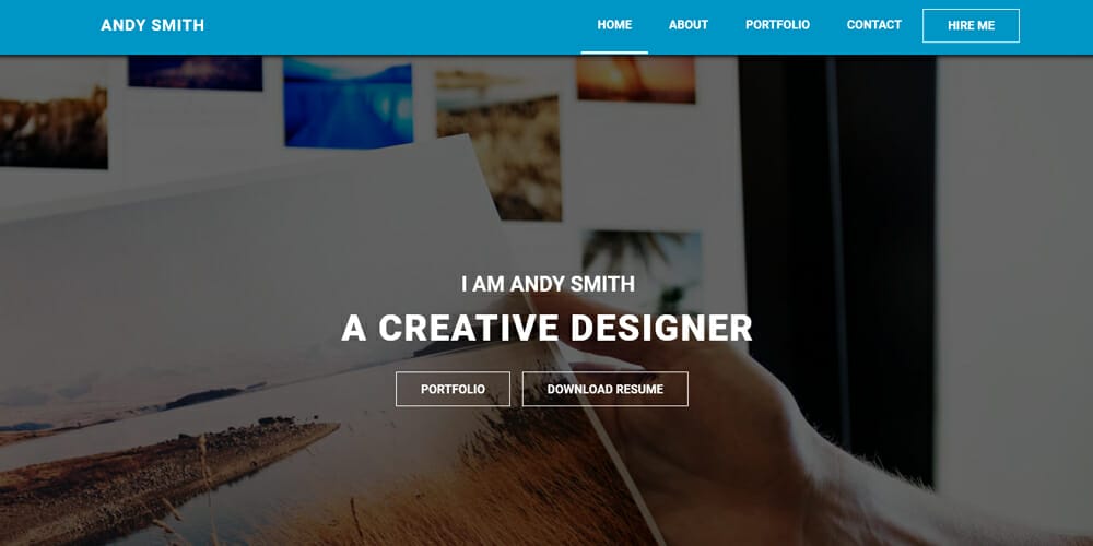 Best Free Web Templates 2023 269 Portia Personal Portfolio Template