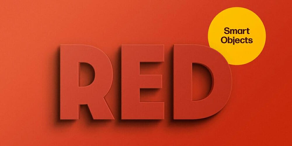 Red 3D Text Effect