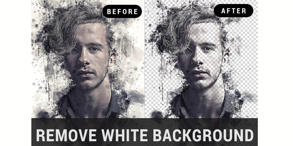 Remove White Background Photoshop Action