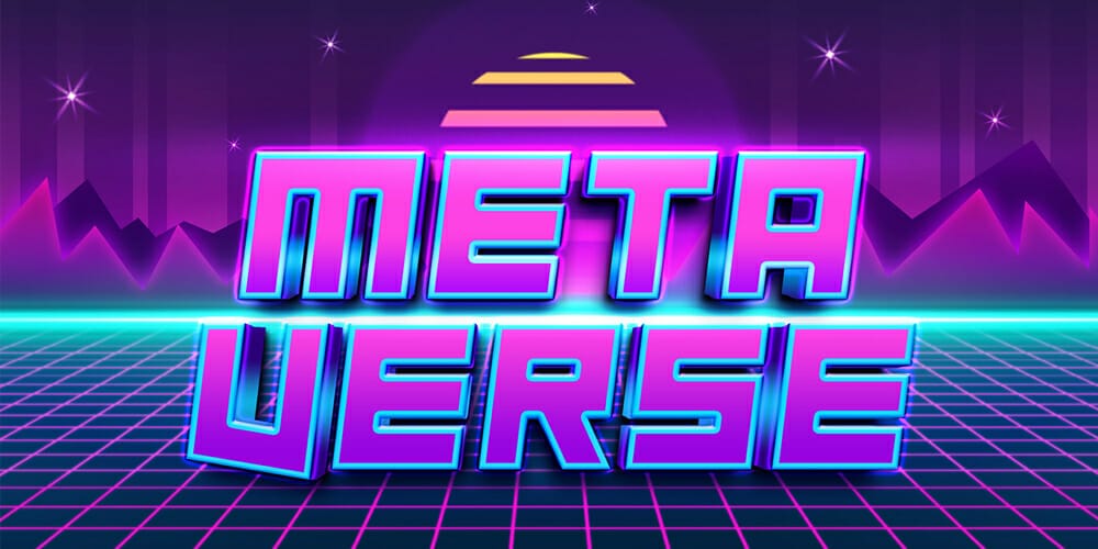 Retro Metaverse Text Effect