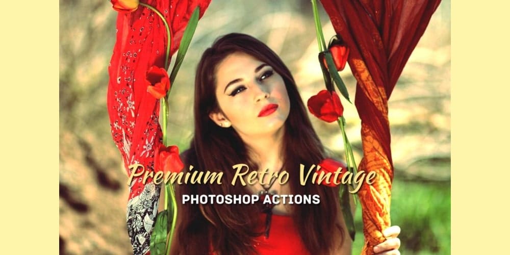 Latest Free Photoshop Actions 149 Retro Vintage Photoshop Actions