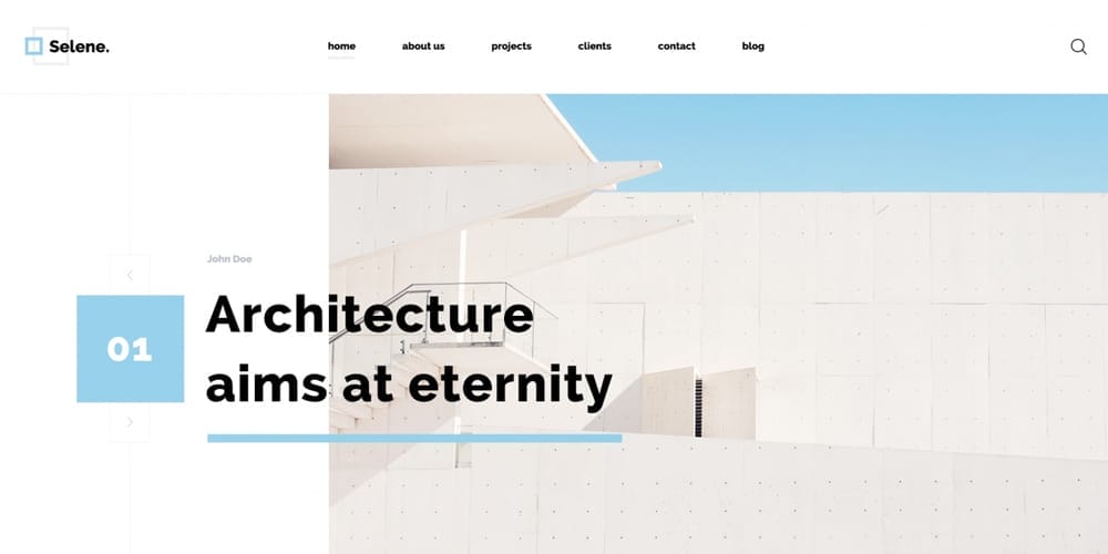 Best Free Web Templates 2023 364 Selene Web Template PSD