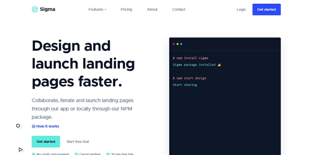 Best Free Web Templates 2023 219 Sigma