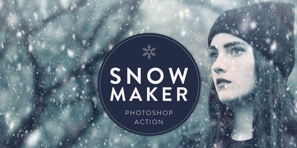 Latest Free Photoshop Actions 4 Snow Maker Photoshop Action