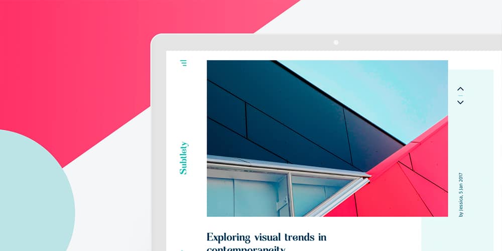 Best Free Web Templates 2023 300 Subtlety Blog Template PSD