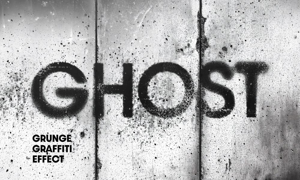 Latest Free Photoshop Text Styles & Effects 13 Textured Distortion Text Effect