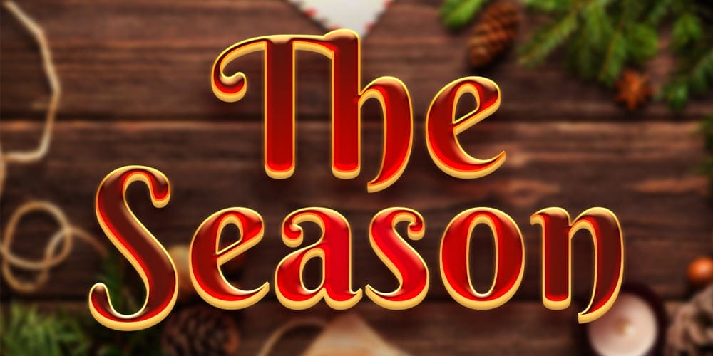 Latest Free Photoshop Text Styles & Effects 199 The Season Text Style PSD