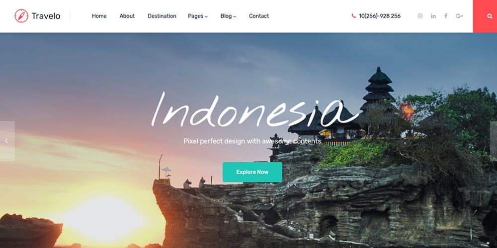 Best Free Web Templates 2023 256 Travelo