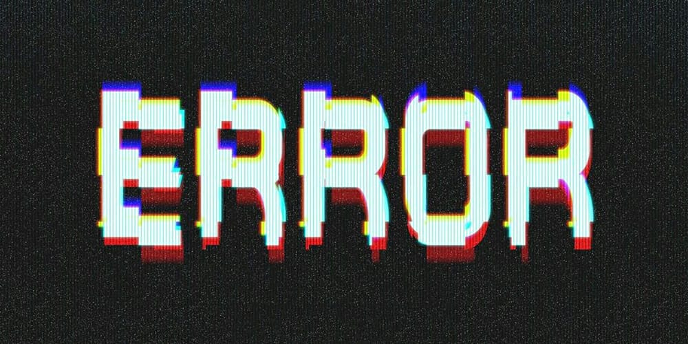 VHS Text Effect