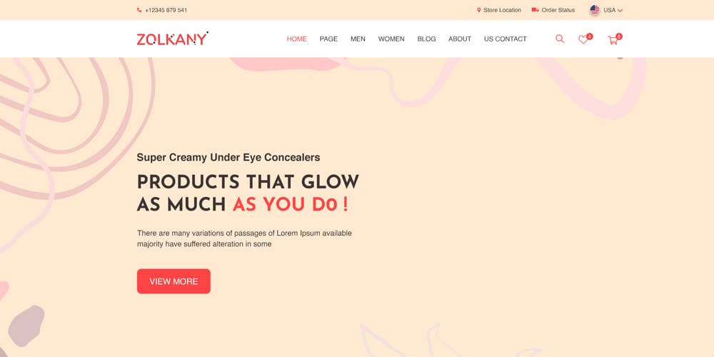 Zolkany ECommerce Web Template