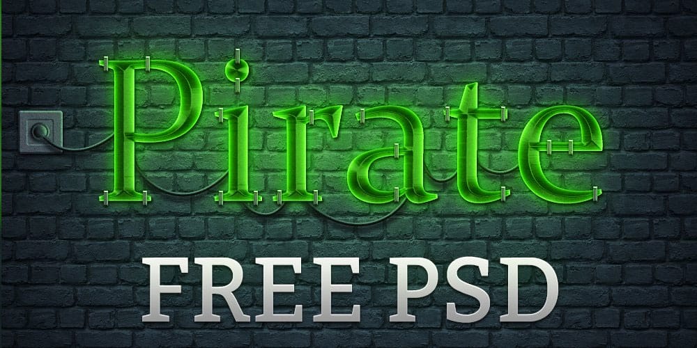 Latest Free Photoshop Text Styles & Effects 214 Photoshop Neon Text Effect