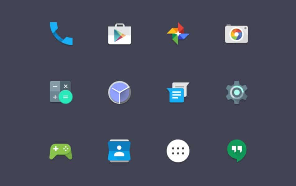 Android Lollipop Icons