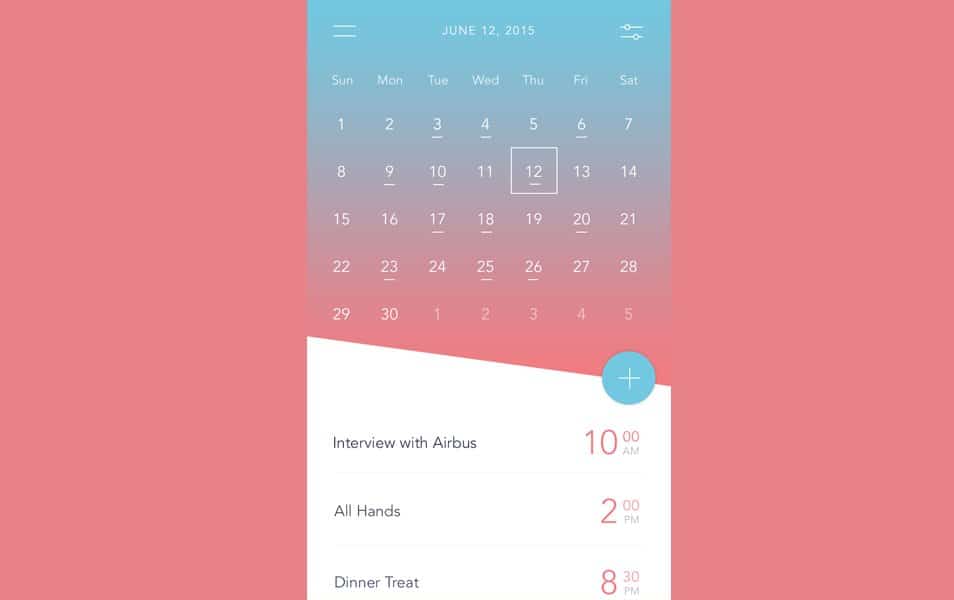 Calendar App