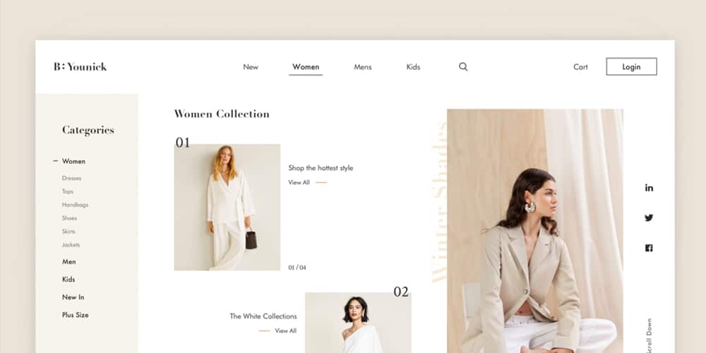 Fashion Store Online Shop Web Template