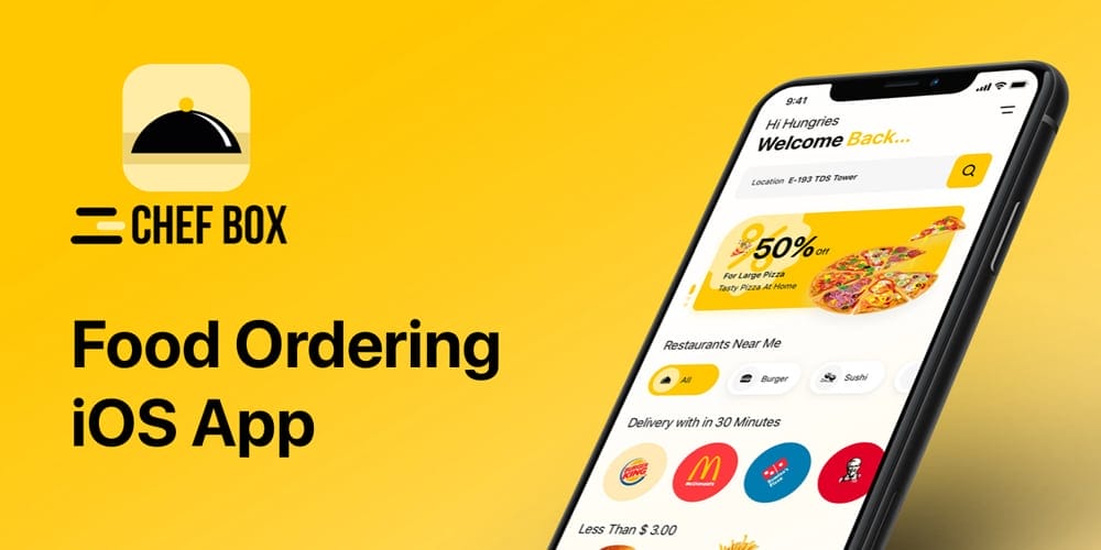 Food Ordering IOS App