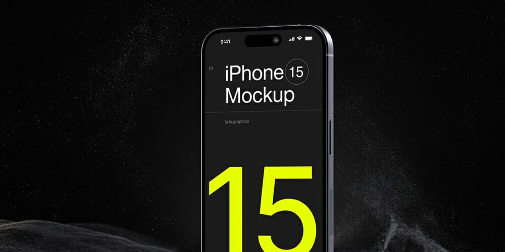 Free 15 iPhone Mockup