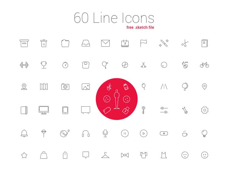 Free Line Icons