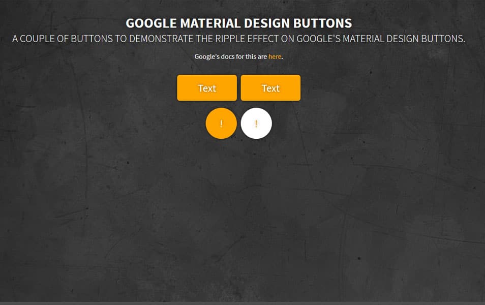 Google Button Ripple