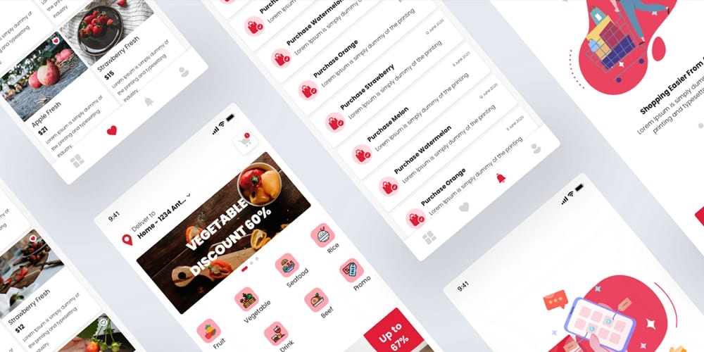 Grocery App UI Kit